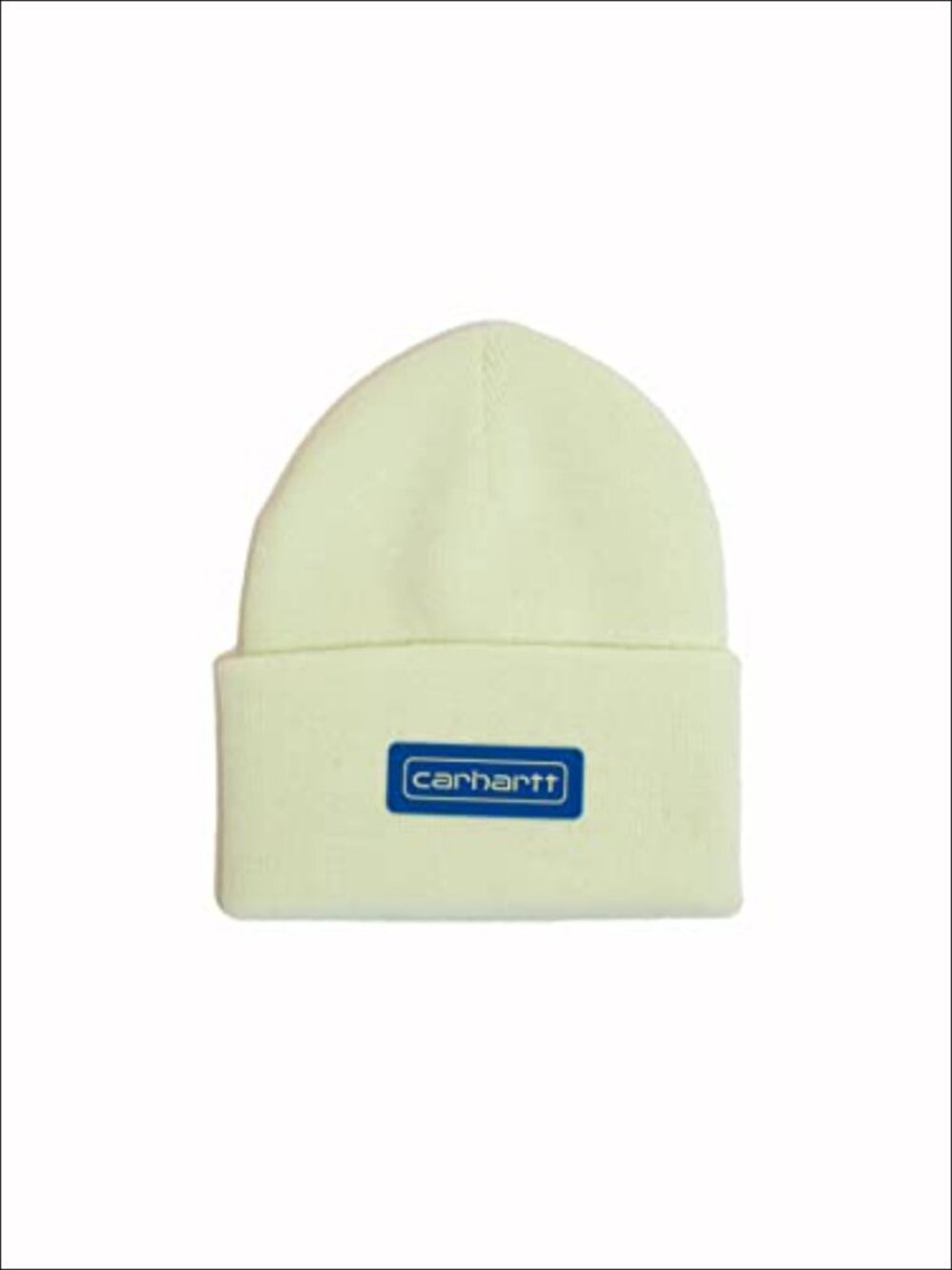 Carhartt Knit Logo Patch Beanie Acrylic Stretch Fit Winter Hat